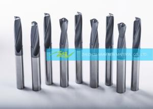 China ISO Solid Carbide Drill For HRc42 Steel Power Drilling , Hard Metal Drill Bits factory