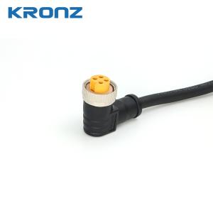 China 7/8'' Cable Connectors For Industrial Automation 7/8-16UN Thread Female Circular Connector factory