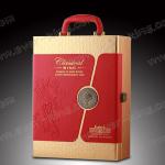 ISO9001 Wood Cardboard Spirits​ Glass Bottle Box