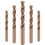 CNC Tool Straight Shank Twist Drill High Hardness For Stainless Steel Cobalt