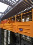 50/10 Ton Cabin Control Electric Overhead Ladle Crane Double Beam