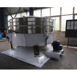 Automatic Sifter Cassava Starch Sieving Rotary Vibrating Screen Machine Double