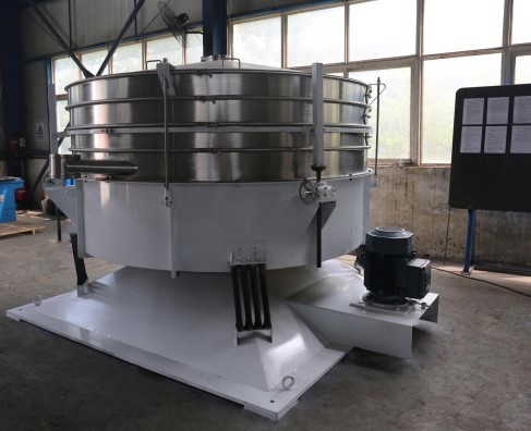 Automatic Sifter Cassava Starch Sieving Rotary Vibrating Screen Machine Double