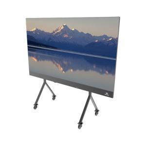 China P0.7 Smart LED Poster Display COB Smooth Surface 600*337.5mm Cabinet 2400*1350mm factory