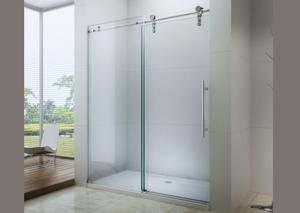 China Professional Custom Bathroom Shower Glass Easy Cleaning For Hotel / Home factory