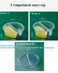 1oz 1.5oz 2oz 3.25oz 4oz 5oz Biodegradable Disposable Food Transparent Sauce