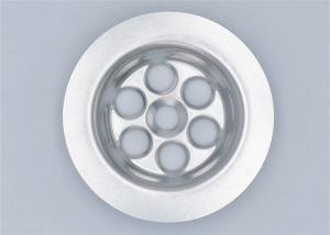 China OD 62 Mm Stainless Steel Sink Stopper , Sink Strainers For Kitchen Sink factory