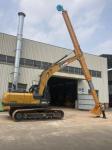 Practical 14m Telescopic Excavator Arm , Hitatchi ZX200 Construction Equipment
