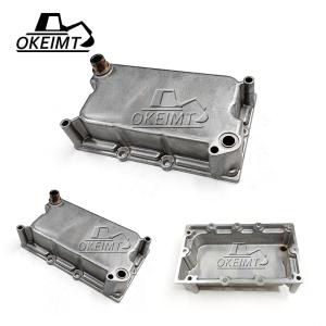 China Komatus Engine 4D95 Oil Cooler Cover 6205-61-5220 Silver Color factory