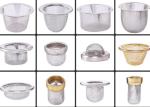SS304 316L 45mm Dia Stainless Steel Mesh Strainer Filtering Tabacco Cap Shape