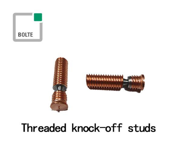 BTH BOLTE Welding Studs for Capacitor Discharge Stud Welding Threaded Knock-Off