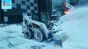 China China supplier snow removal machine for skidsteer loader skid steer snow removal factory