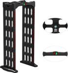Airport security walk through metal detector body scanner walk through metal