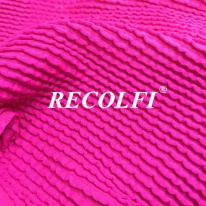 China Uv Fabric Protector Stretch Mesh 80CM Ribbed Swimwear Fabric factory