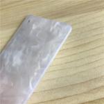 White Pearl Acrylic Sheets Eco Friendly Plexiglass 2440*1220mm Cut To Size