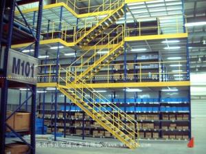 China Best storage mezzanine rack system,heavy duty heavy use Q235 steel mezzanine racking systems factory