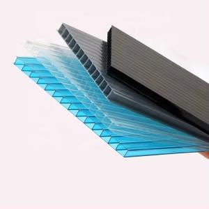China Office Building Twin Wall Polycarbonate Sheets For Greenhouse factory