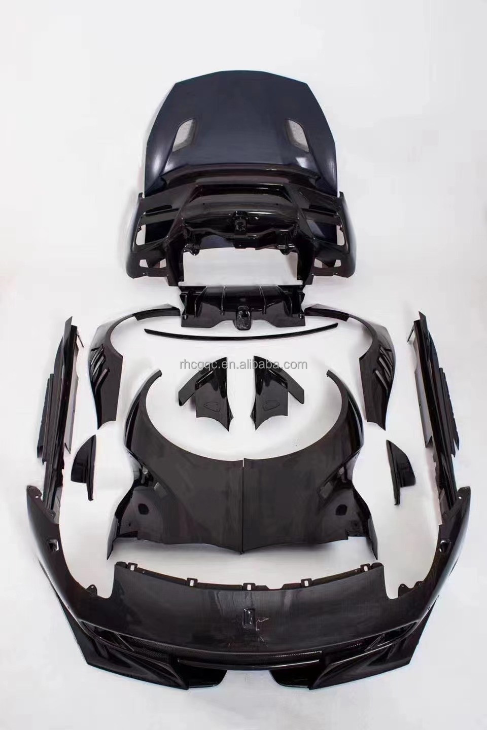 New Product for Ferrari F12 Body Kit F12 Upgraded TDF Style Front and Rear Bumpers