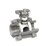 Casting 3PCS Stainless Steel 1000 Wog Ball Valve for Petrochemical Industry