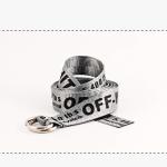 Unisex Military Style Web Belts 3.8cm Canvas Webbing Belt