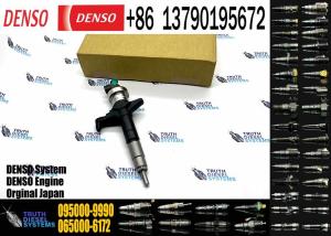 China New diesel fuel injector truck engine spare parts 095000-9990 for ISUZU 4JJ1 injector factory
