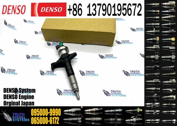 New diesel fuel injector truck engine spare parts 095000-9990 for ISUZU 4JJ1