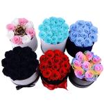 Manufacturer Supplier Real Preserved Rose In Gift Box Single Rose Box Flower