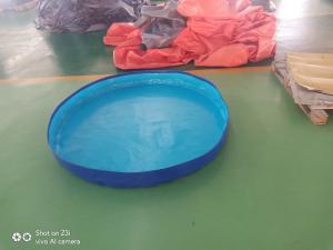 China Portable Waterproof PVC Tarpaulin For Kids Play Small Swimming Pool Family Use factory