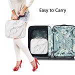 Marble Pattern Makeup Artist Organizer Bag W23cm