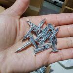25mm Electro Glavanized Steel Concrete Nails With Wide Flat Head