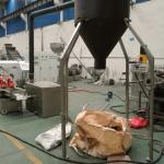 Two Stage EPS Foam Recycling Extruder Line , Mother Baby Waste Plastic Extrusion