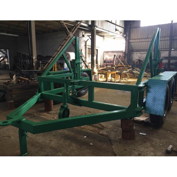 10 Ton Cable Trailer Underground Cable Tools For Cable Transportation