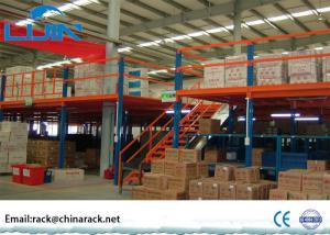 China Anti Corrosive Storage Mezzanine Floors , Loading capacity 200 ~ 1000kg/sqm factory