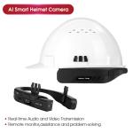 4G Security Safety Helmet With Camera Construction Engineering Intercom Intercom