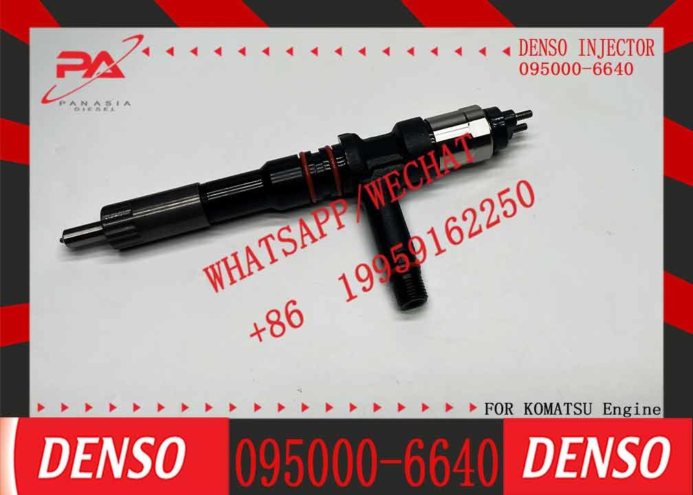 High Quality Diesel Engine Fuel Injector 095000-6640 Fuel Injector Assembly 6251-11-3200 For KOMATSU