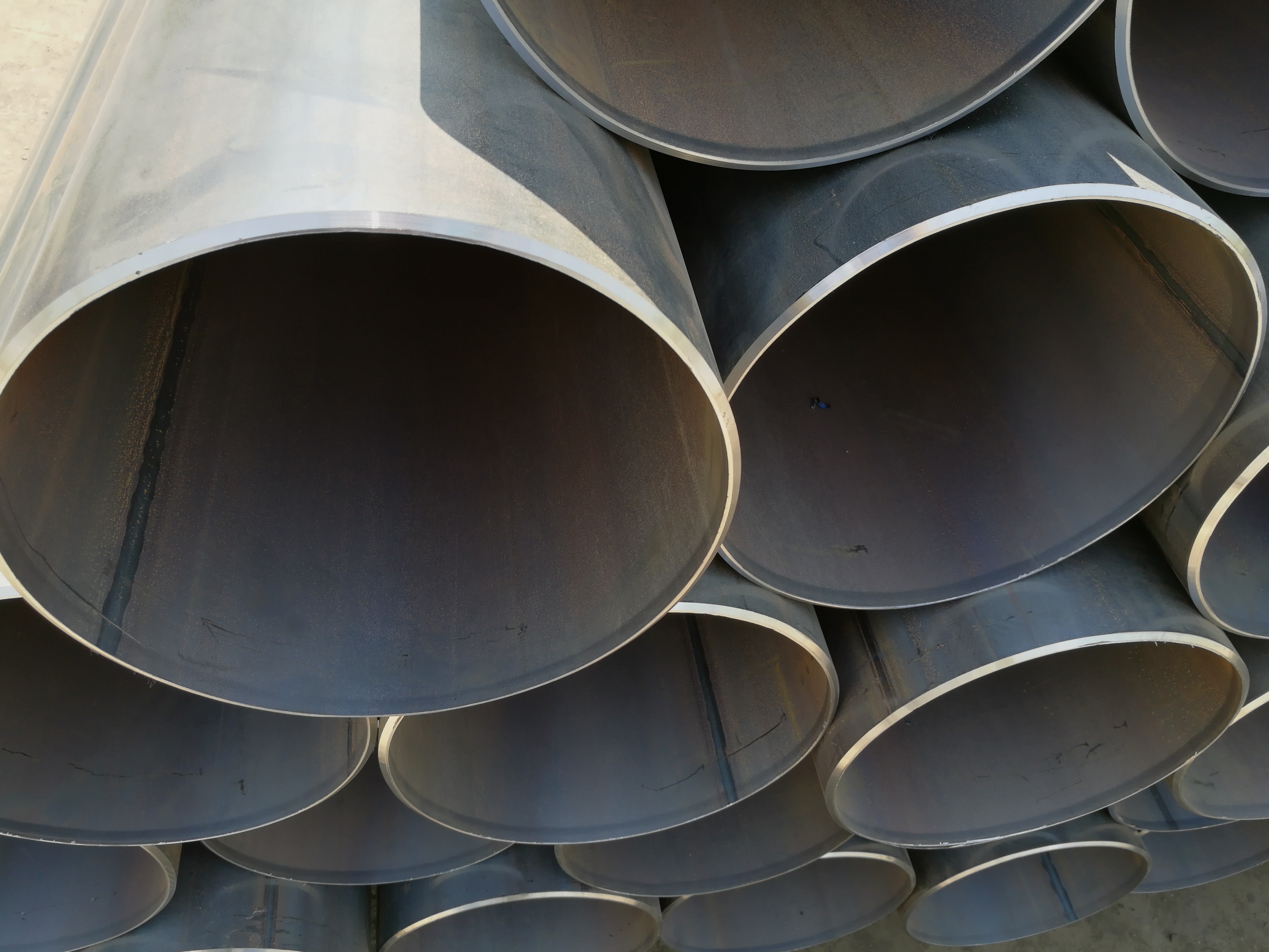 EN10219 S355J0H ERW Steel Pipe used in Construction Structure