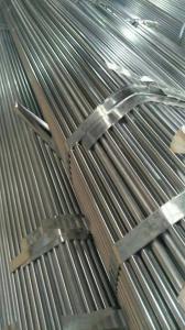 China Weldable Large Diameter Galvanized Pipe 40 G - 300 G Zinc Layer PVC Plastic Package factory