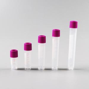 China Laboratory 3.6ml Plastic Cryovials For Biological Samples Tissue Cryopreservation Variety Of Colors factory
