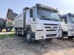 Used Howo Trucks 8 Meters 380hp 6 Cylinders Diesel Engine EURO III 10 Wheels 6×4