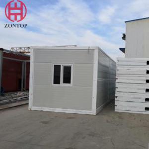 China Zontop Economic Price Detachable Quick Build Living Space Modular House 20ft Prefab Bolt Container factory