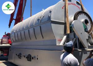 China Latest Tech Tyre Pyrolysis To Diesel Tyre Recycling Machine To Fuel Oil Plant In Turkey factory