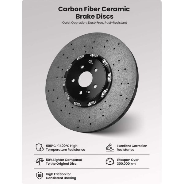 TEI S60 Plus 6 Piston Brake Caliper Big Brake Upgrade R19 R20 R21 Car Wheel Front Car Brake Kit for BMW X5 E53 E70 F15 G05