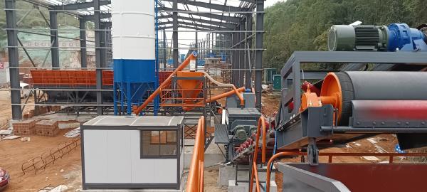 75m3/Hour Small Portable Mobile Concrete Batching Plant Ready Mix Fully