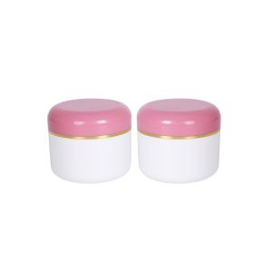 Polypropylene Dome Lid 100g Face Cream Jars Customized