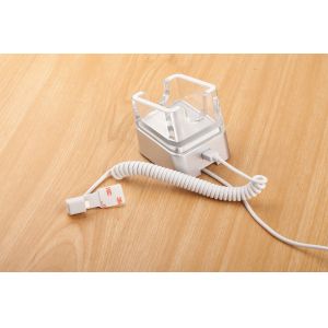 COMER Tablet Holder with security alarm system anti-theft cable locking bracket