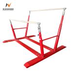 Customizable Children's Red Outdoor Uneven Bars for Active Playgrounds and Parks