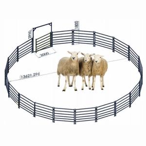China Folding Lightweight Livestock Panels Temporary Fencing For Dogs Outside factory