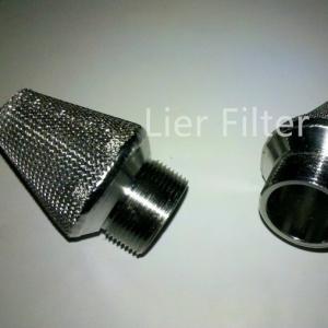 China 10-15um Stainless Steel Sintered Filter Element Corrosion Resistant Good Permeability factory