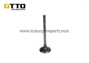 China ZX130B Isuzu 4JJ1 Parts Excavator Intake valve 8-98016973-0 8980169730 898016-9730 factory