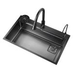 Nano Kitchen 304 Stainless Steel Handmade Small Sink Single Tank Undercounter